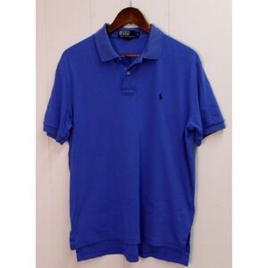 Polo Ralph Lauren Men's Blue Classic Fit Short Sleeve Polo‎ Shirt Sz M / #9084